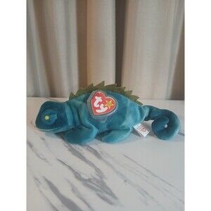 Vintage 1997 TY Beanie Babies Collection - Iggy the Iguana w/ Tags